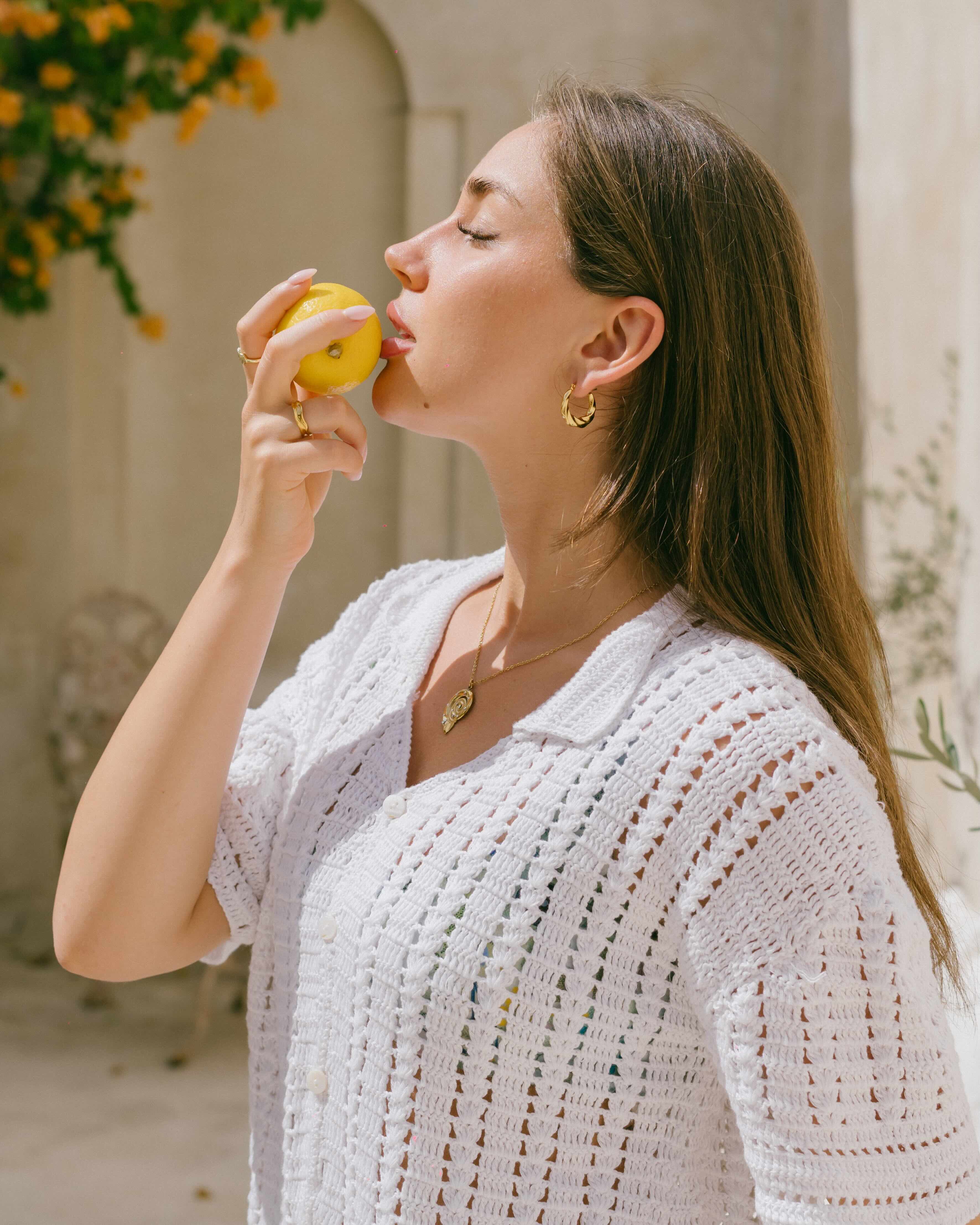The Nalu Crochet Shirt is your versatile summer essential — wear it over swimwear or pair with basics for chic everyday elegance.
