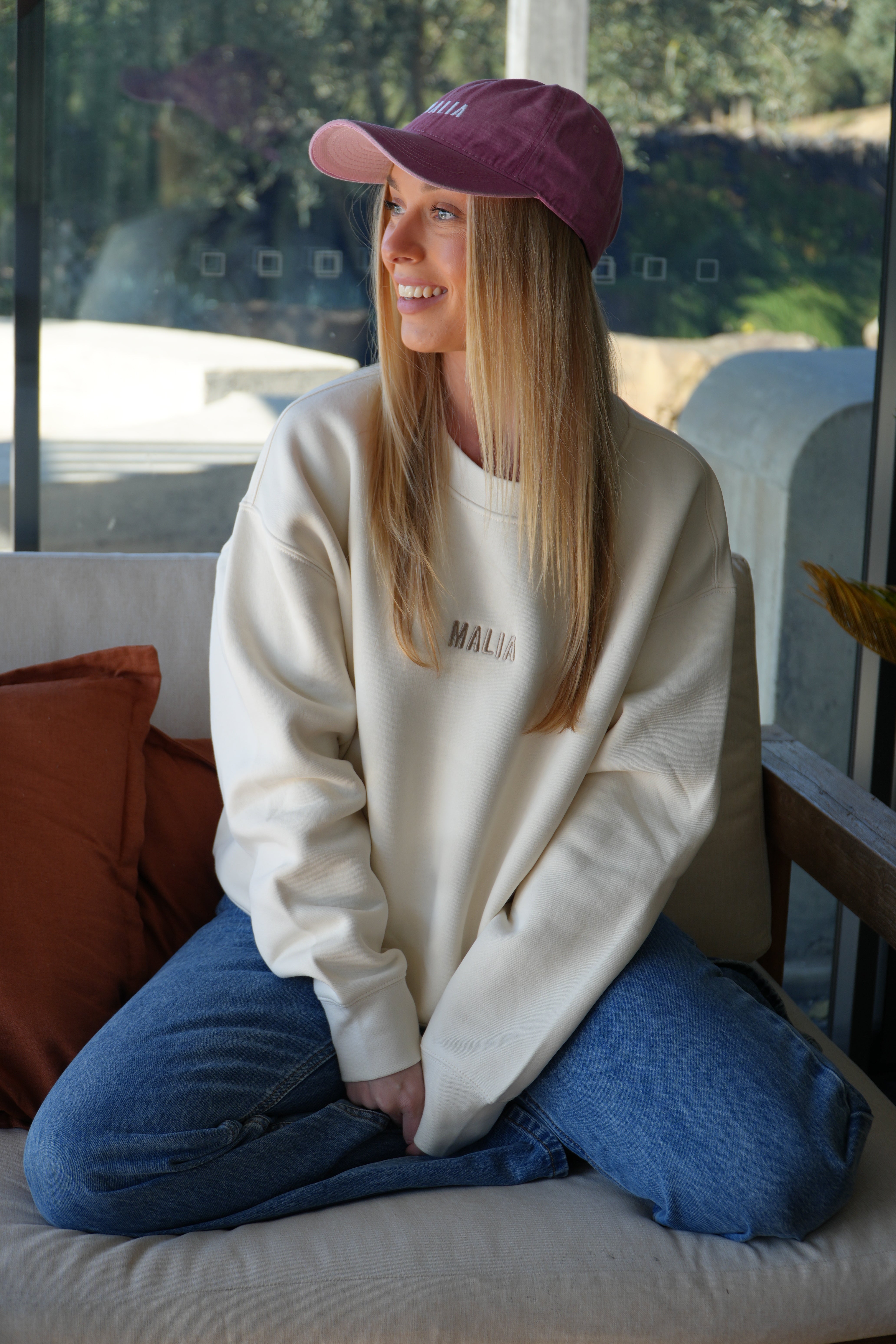 Designed for comfort and style, the pink washed Malia cap is your new go-to everyday essential.