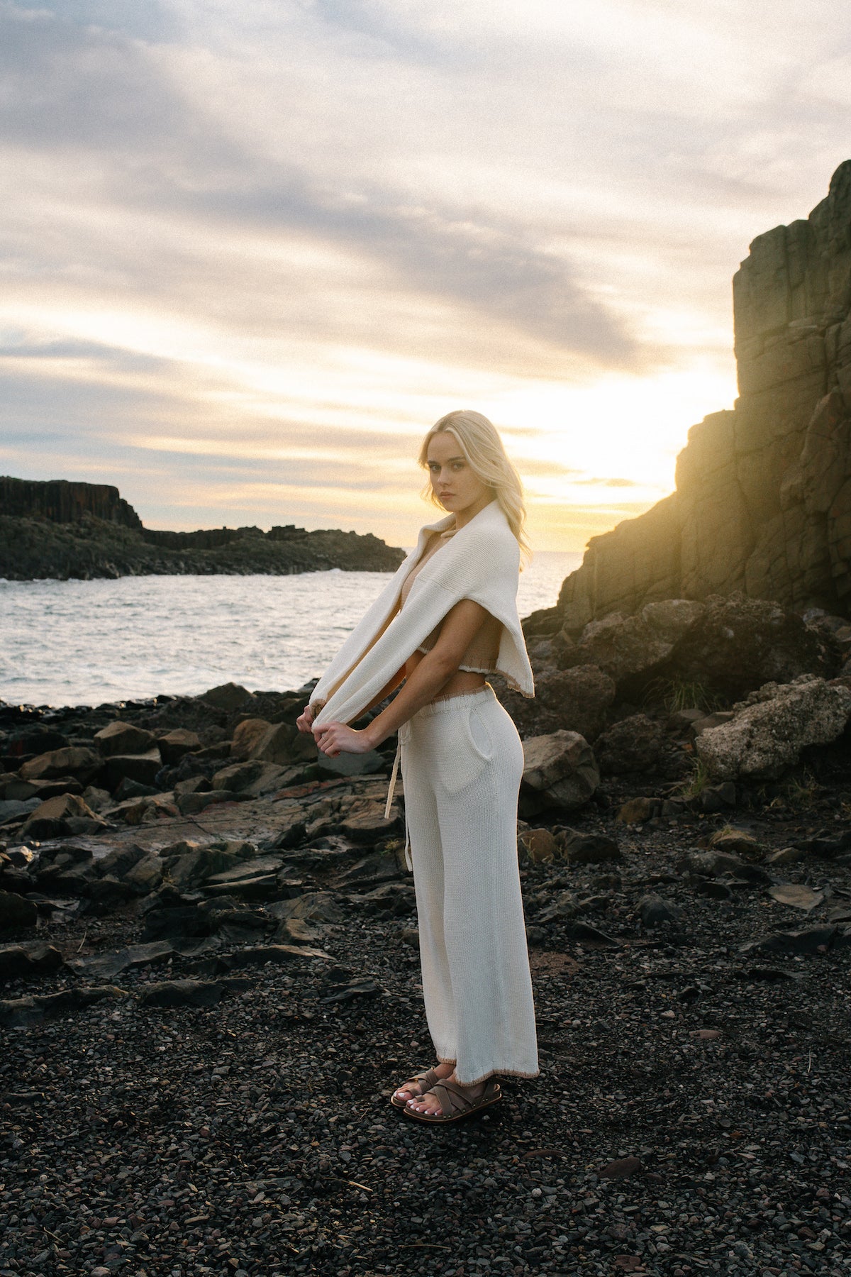 Knitwear made from natural fibres | Sustainable knit sets | Slow Fashion Brands Australia | Malia The Label