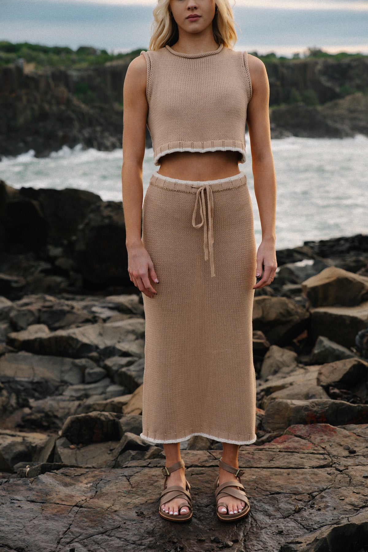 2024 Fashion Knitwear sets | Matching top and skirt Knitwear | Slow Fashion Designed in Australia | Malia The Label