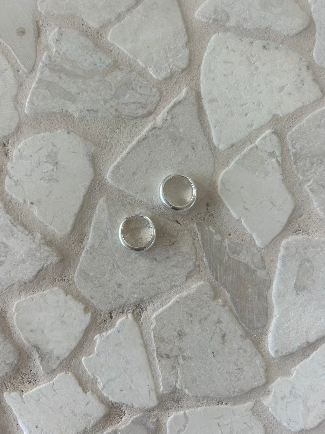 Sterling silver plated hoops - Malia the label - Jewellery