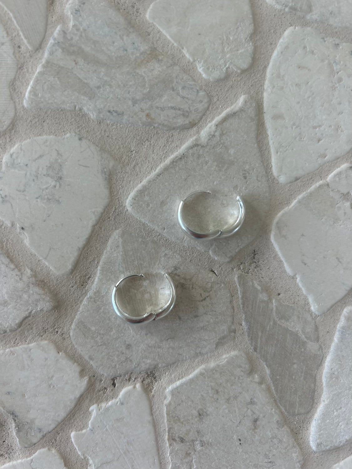 Classic Sterling silver hoop earrings - Malia Jewellery - Sterling silver plated