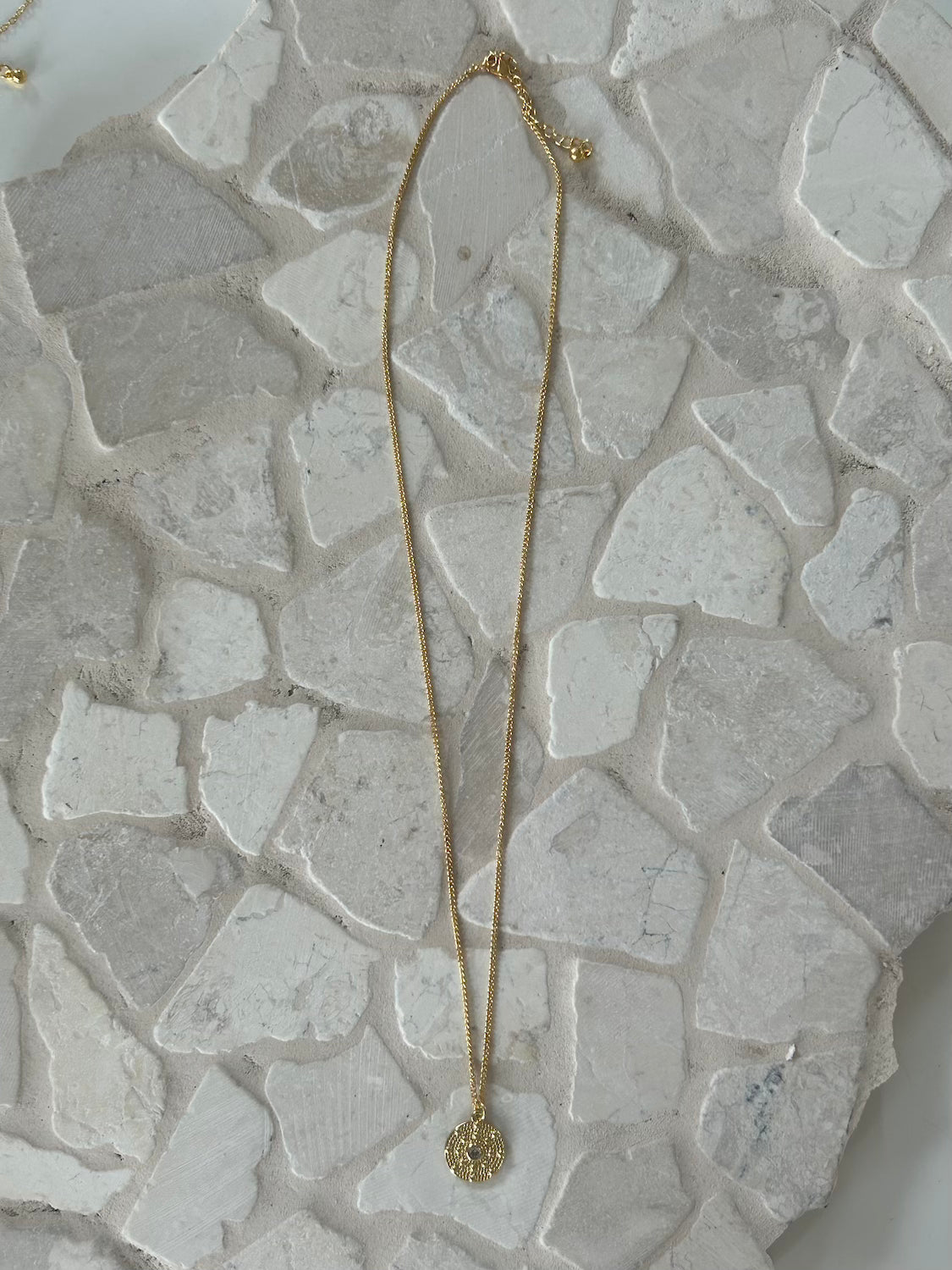 Inner-light Necklace - 18k Gold plated necklace -Malia Jewellery