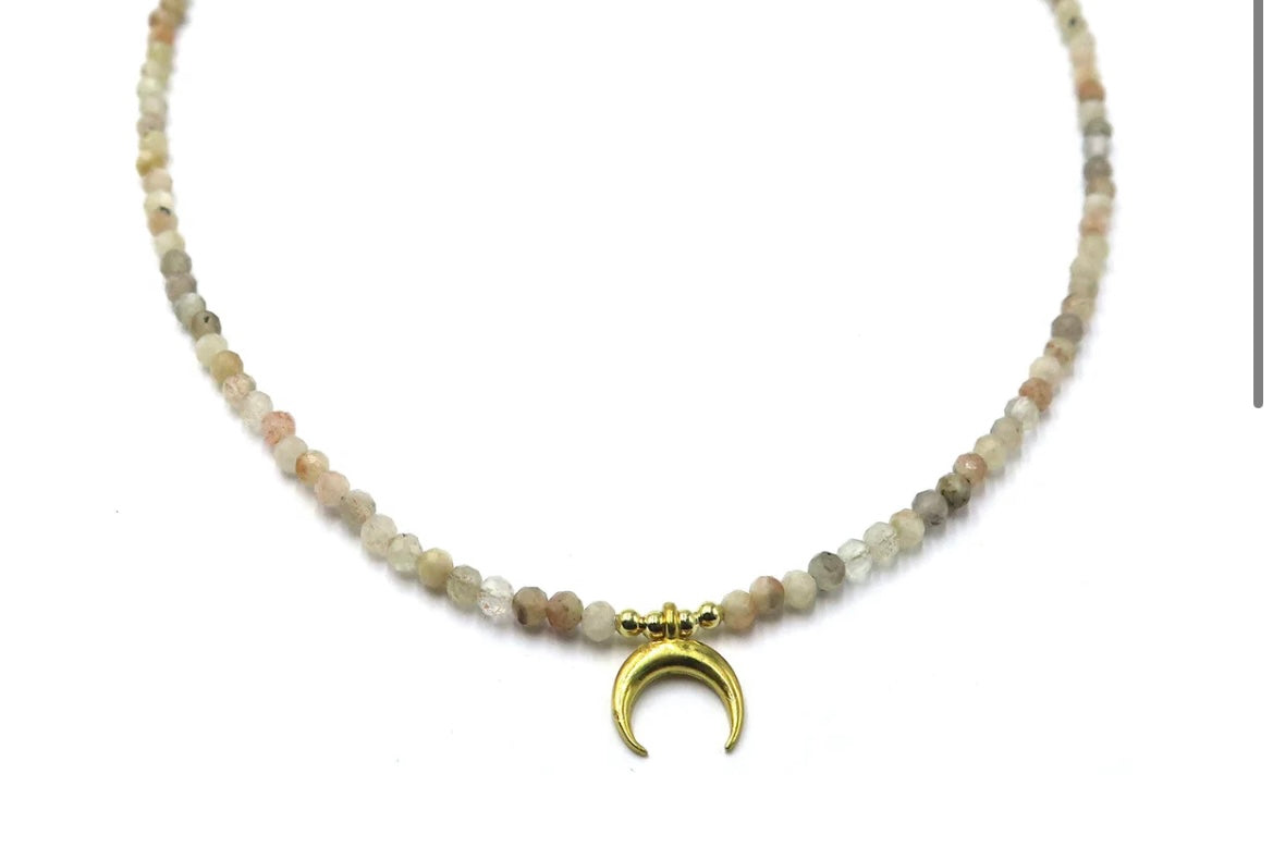 moonlight necklace - malia the label jewellery - Consciosly handcrafted