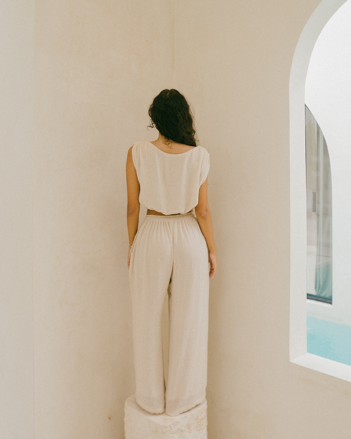 Mila set - matching top and pant set - Malia The Label - Slow fashion