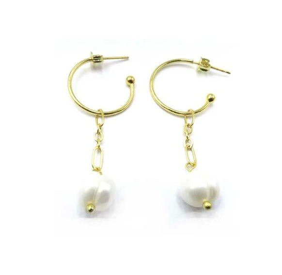 Aurelia Pearl Drop Earrings