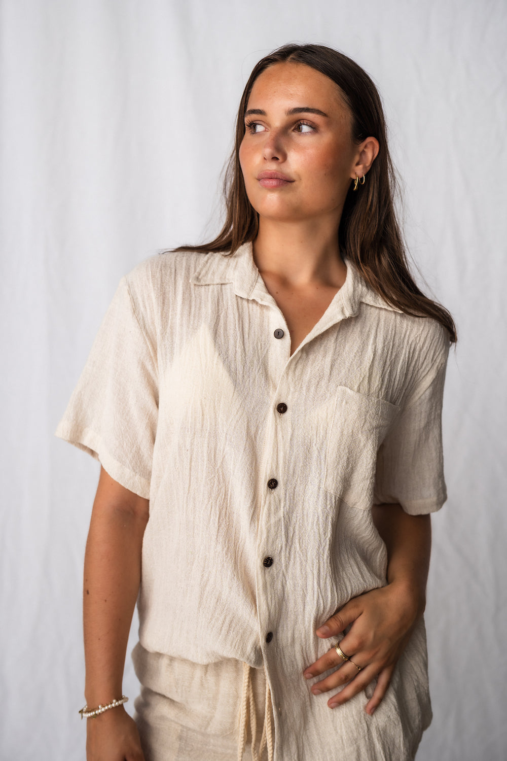 Malia The Label - Slow Fashion - Button Shirt made from plant fibres - Sustainability
