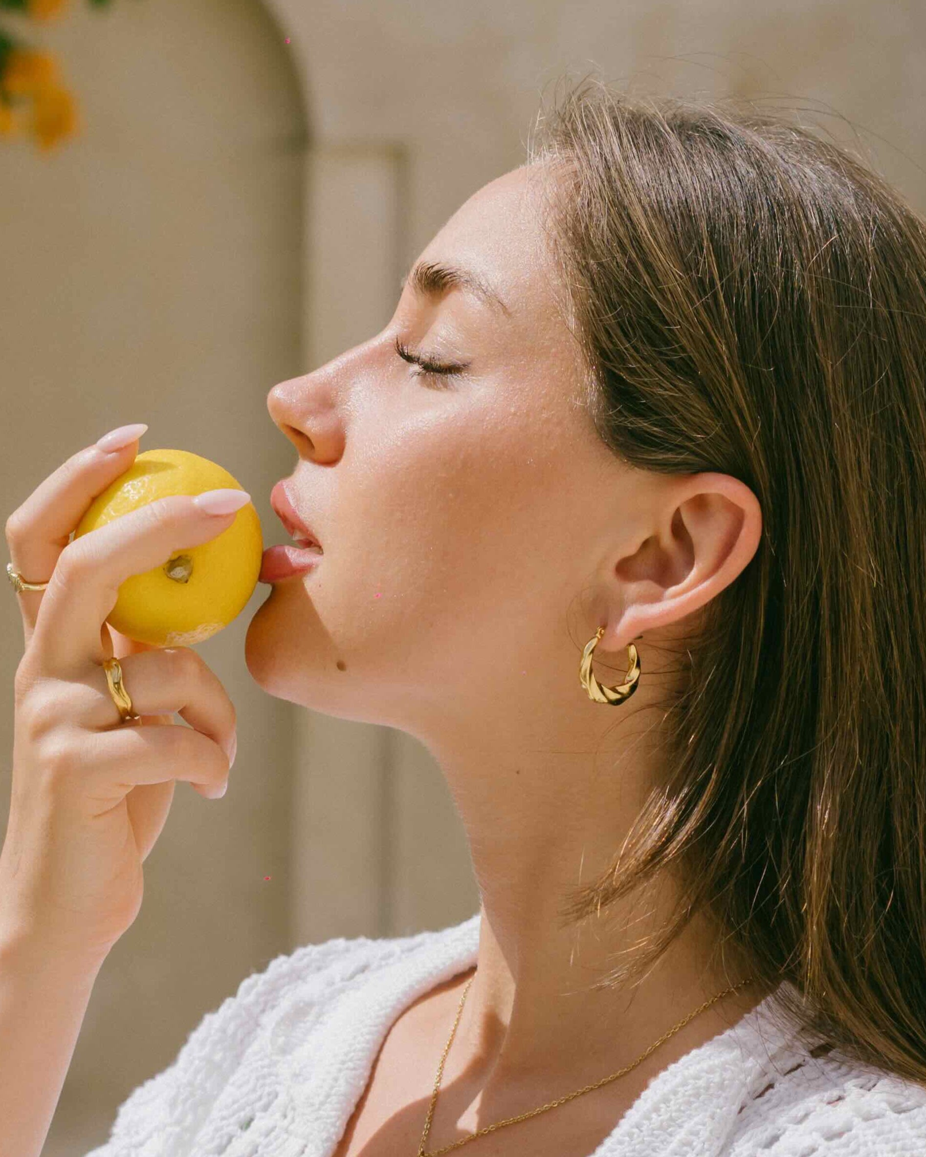Rivieria Twisr Earrings by Malia the label - a timeless statement piece for the bold, designed for the everyday ocean lovers - water resitant jewellery