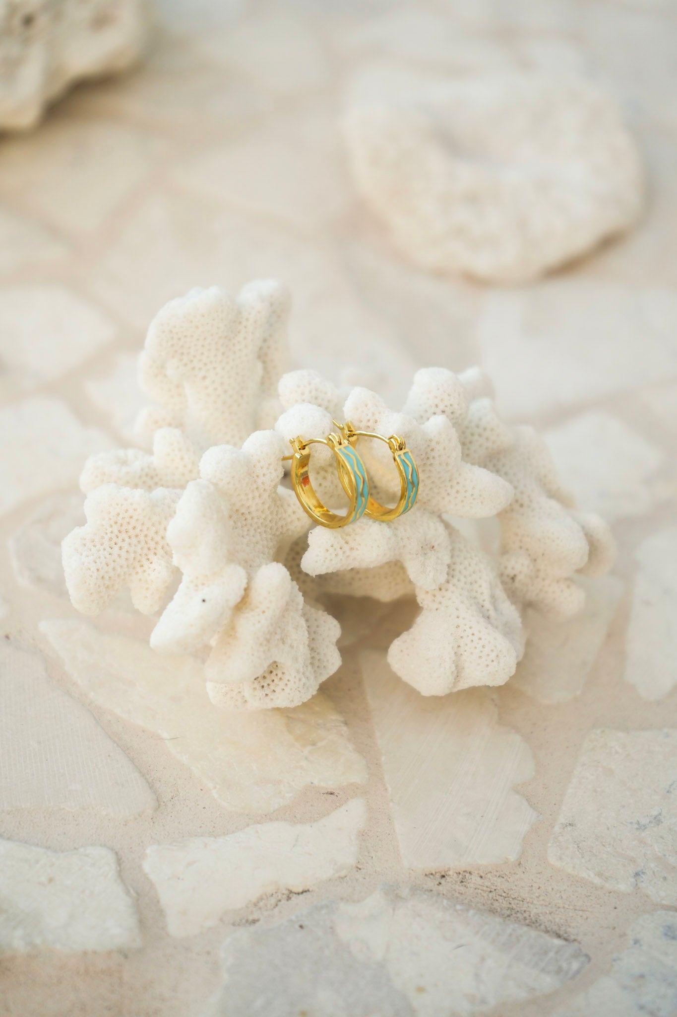 Maris 'by the sea' hoops by Malia the label - slow fashion jewellery