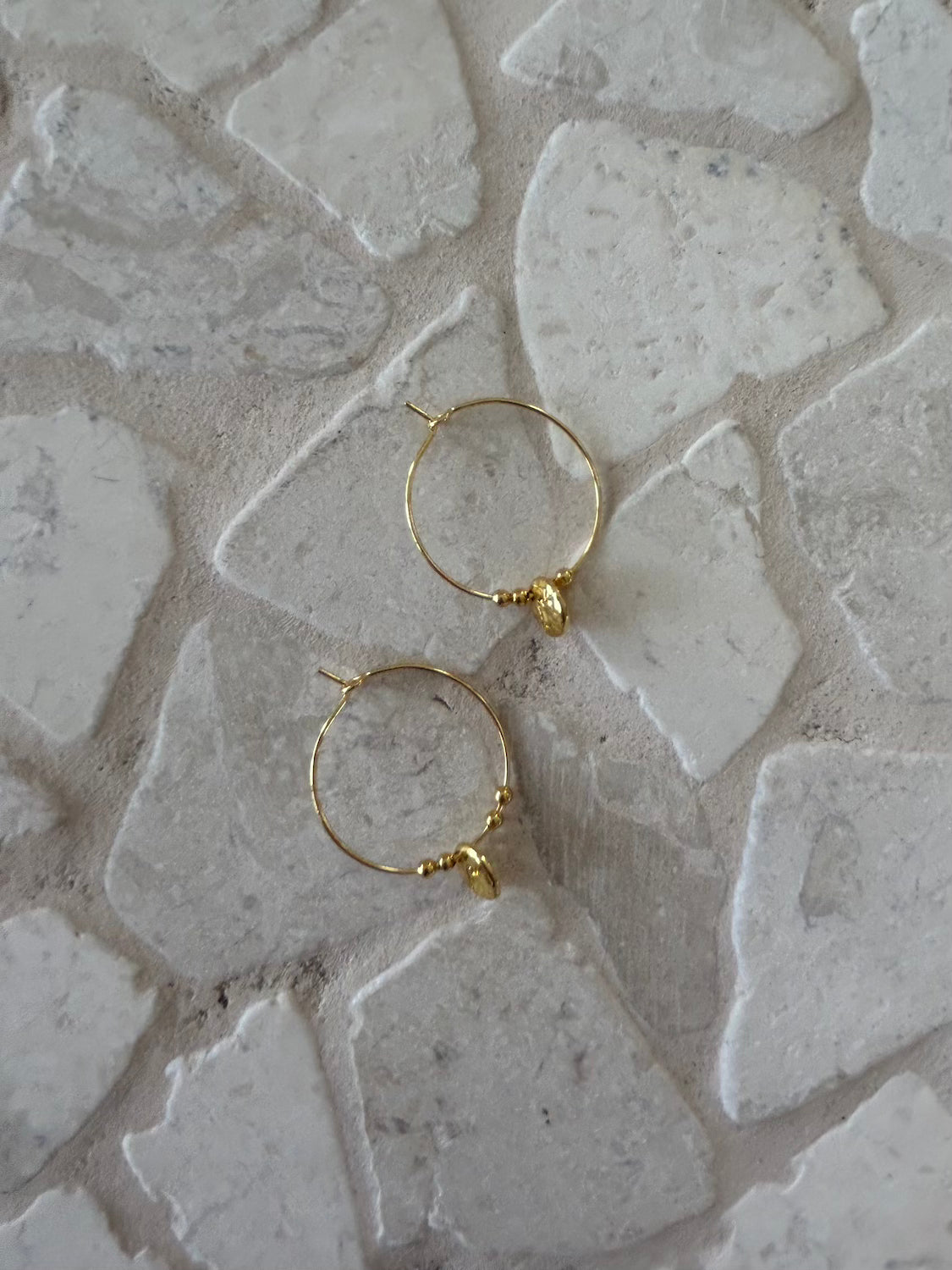 Slow Tide Hoop earrings - Malia the Label Jewellery - 18k gold plated