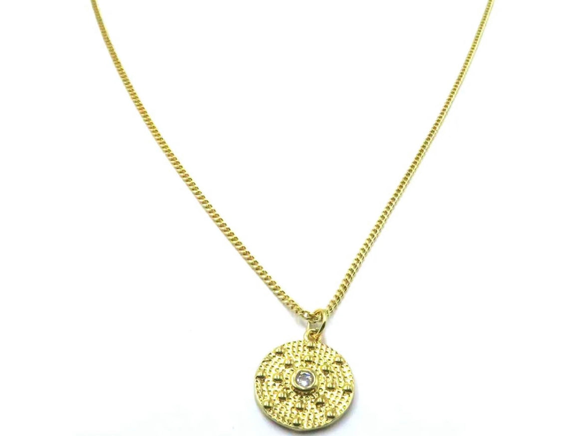 Inner-Light Necklace - Malia Jewellery - 18k Gold Plated
