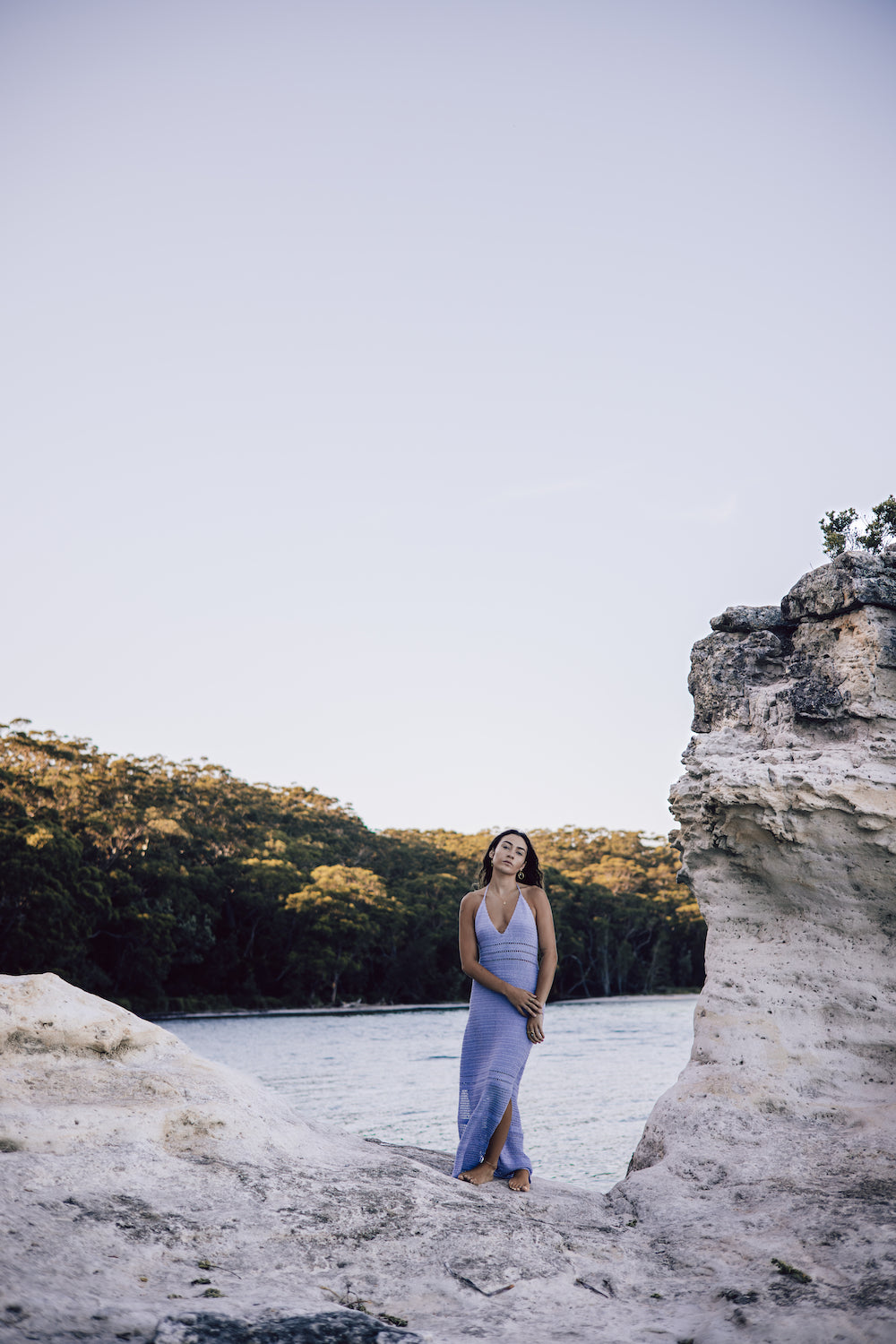 Kaia Crochet Maxi dress - Beachy clothing designed on the South Coast of NSW