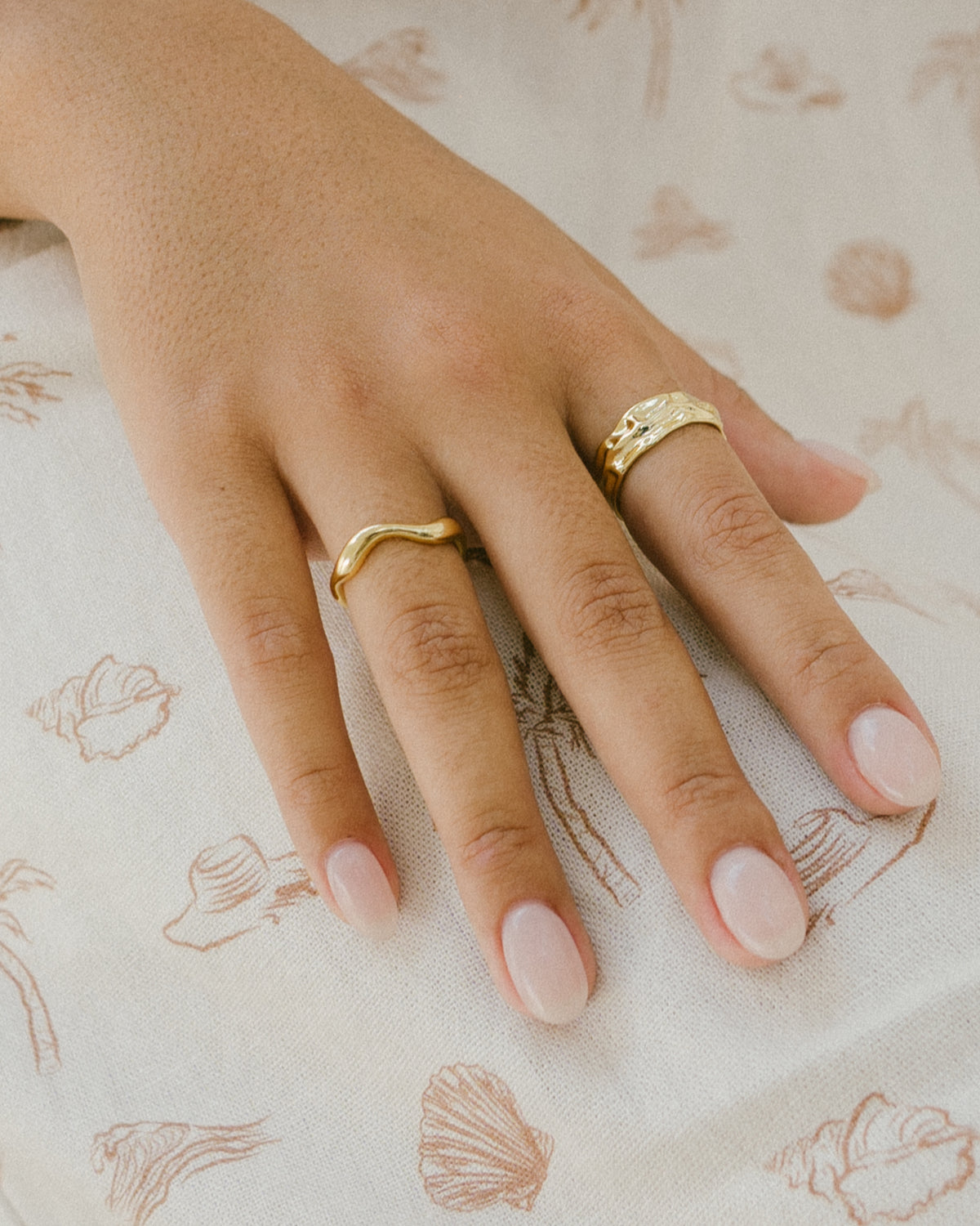 Malia the label - 18k gold ring - Romy ring - Jewellery